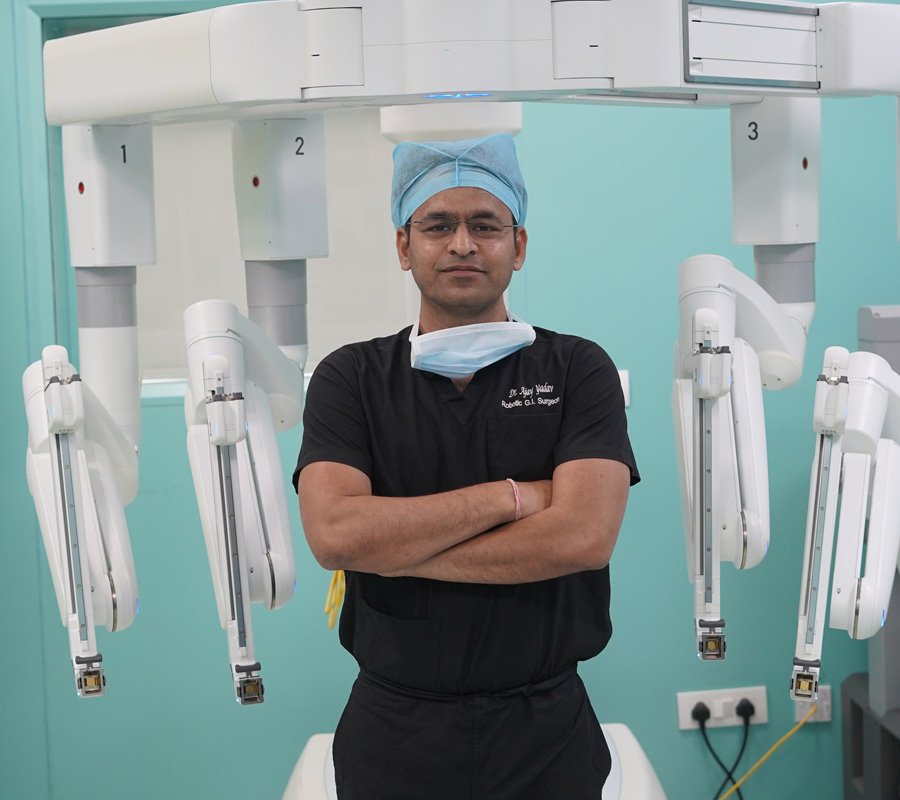 Dr Ajay Yadav Robotic Gastrosurgeon